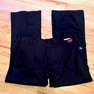 NEW Diesel woman’s black crop flare pants size 31